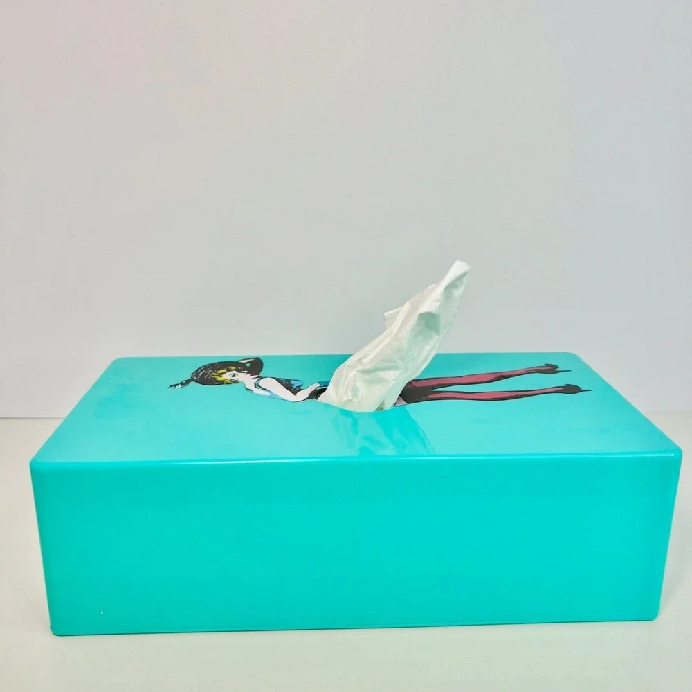 Spextrum Flying Skirt Tissue Box Cover 